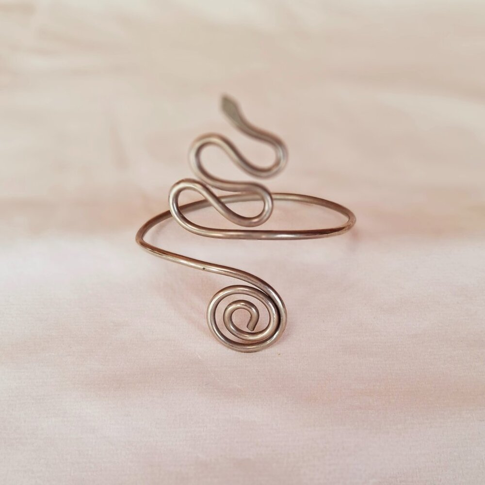 Silver Arm Cuff - Picture 3 of 3
